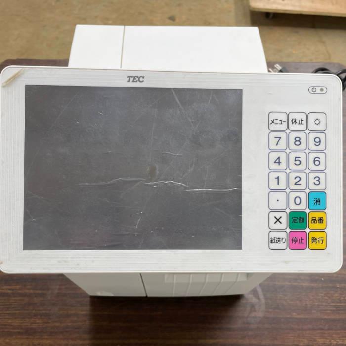 【TEC】東芝テック 定額ラベルプリンタ KP-70-S 100V 通電確認済 店舗 店舗用品 プリンター 中古 業務用 ホワイト 事務用品 Y1863 東芝ライテック 【送料無料】ラベルプリンター KP-70-S 東芝テック