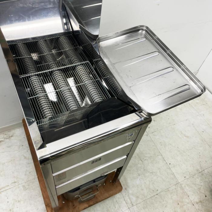 送料無料】ガスフライヤー TGFL-45C タニコー 2018年 LPガス 18L