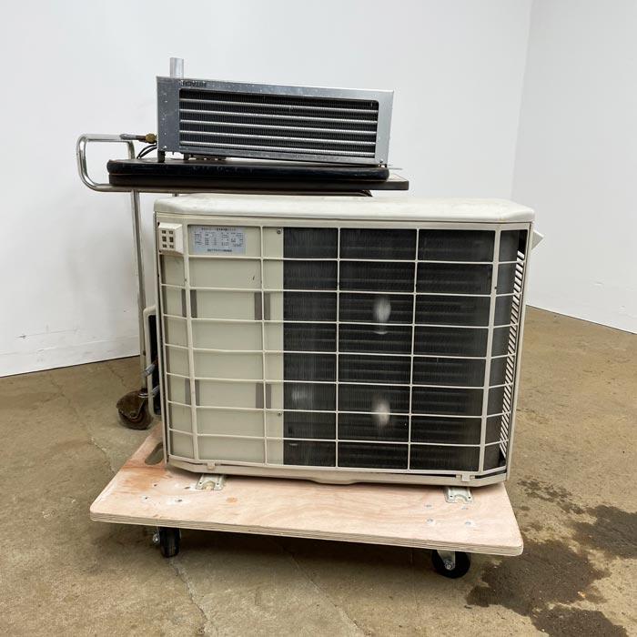 日立プレハブ冷蔵庫三菱冷蔵ユニット付き 送料無料】プレハブ冷却ユニット セパレート型冷凍冷蔵ユニット