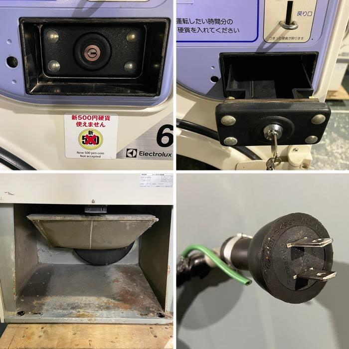 引取限定】コイン式ガス乾燥機 SCD-3132GC サンヨー 2003年式