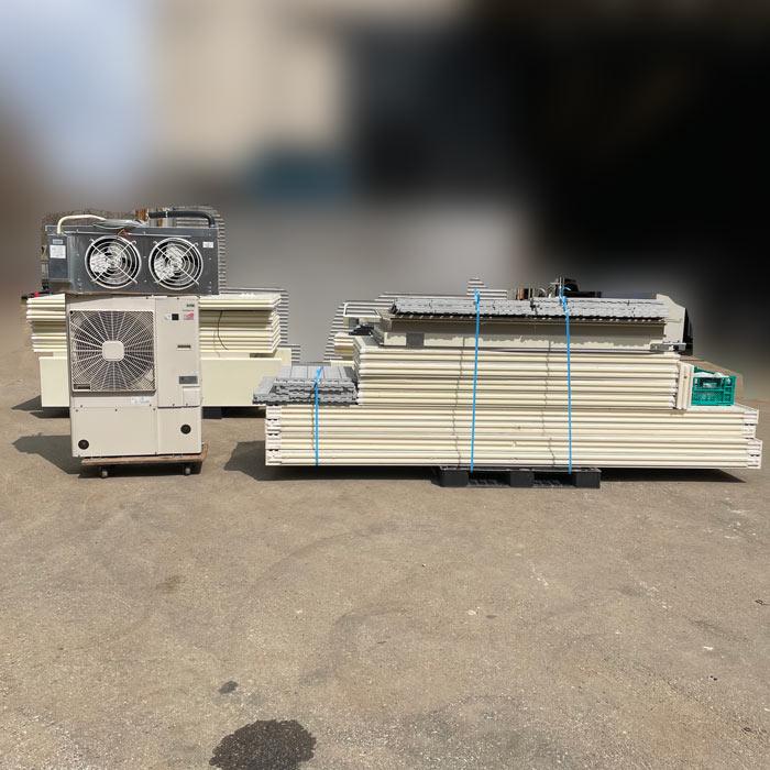 中古　プレハブ 中古｜プレハブ冷凍庫 3.8坪 3450×3600 KX-N3AVP1 US-N3LH2 日立 2022