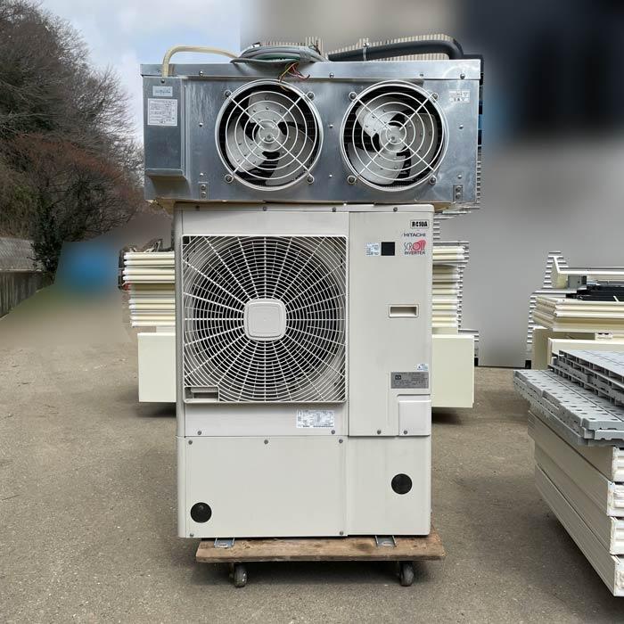 中古｜プレハブ冷凍庫 3.8坪 3450×3600 KX-N3AVP1 US-N3LH2 日立