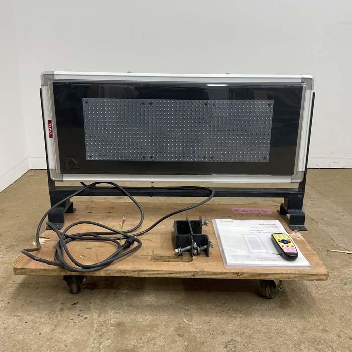 中古｜電光看板 TBグループ 2019年 両面表示 LED デジタルサイネージ