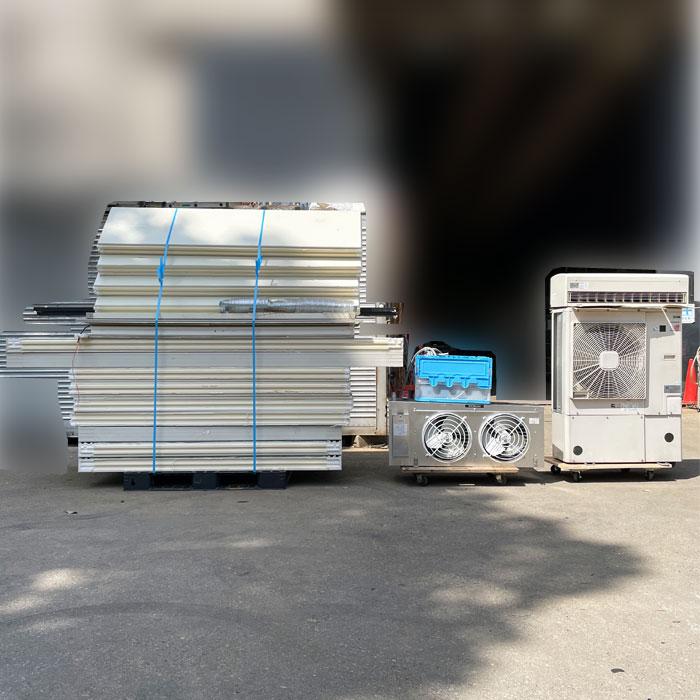 三菱電機（MITSUBISHI ELECTRIC） 中古｜プレハブ冷凍庫 1.5坪 エア