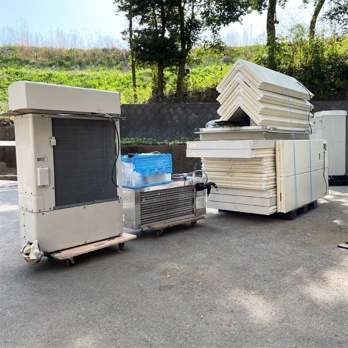 三菱電機（MITSUBISHI ELECTRIC） 中古｜プレハブ冷凍庫 1.5坪 エア