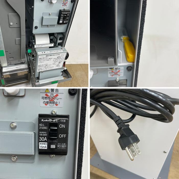 【中古】GLORY製 券売機　VT-S20 新紙幣　新500円対応済み 中古｜発券機 券職人 架台付き 卓上可 低額紙幣タイプ VT-S20