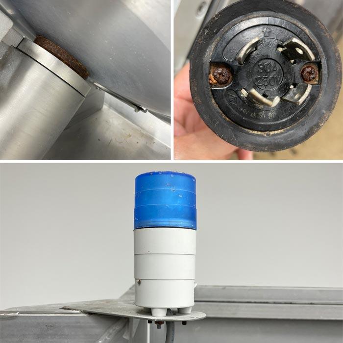 スライサー替刃用金属製円形刃 NF410 スライサー替刃用金属製円形