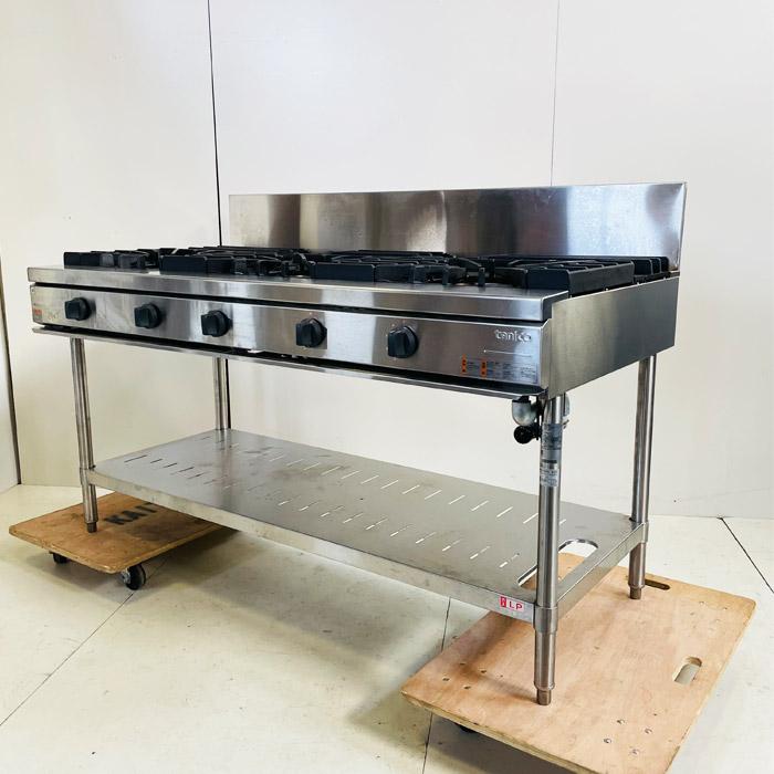 中古｜ガステーブル TSGT-1532A タニコー 2024年 LPガス 5口