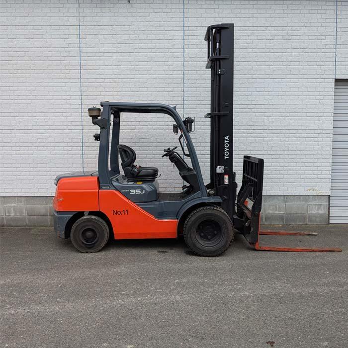 ★TOYOTA フォークリフト 3FG14★ 中古｜フォークリフト 02-8FDJ35 トヨタ 2022年 3.5t ディーゼル 重機