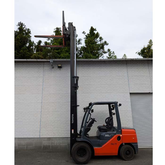 中古｜フォークリフト 02-8FDJ35 トヨタ 2022年 3.5t ディーゼル 重機