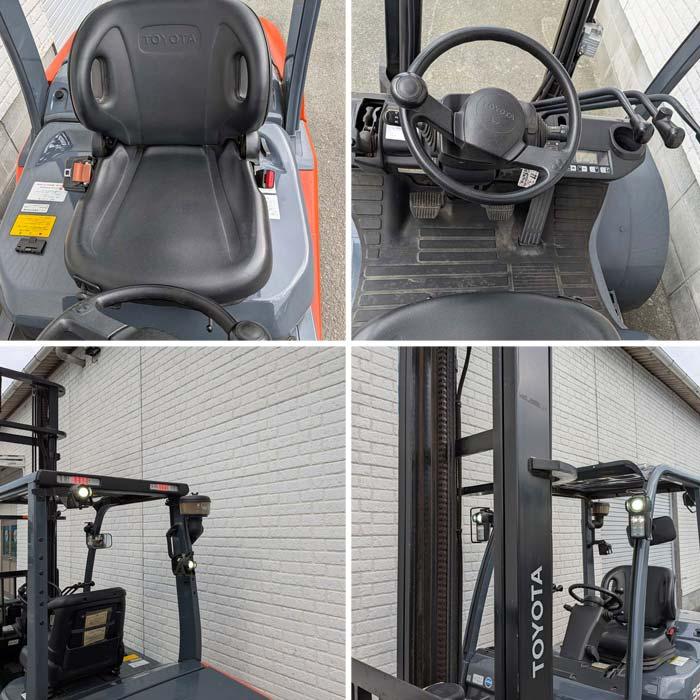 中古｜フォークリフト 02-8FDJ35 トヨタ 2022年 3.5t ディーゼル 重機