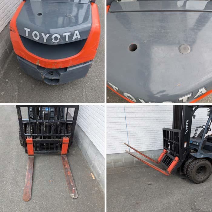 中古｜フォークリフト 02-8FDJ35 トヨタ 2022年 3.5t ディーゼル 重機