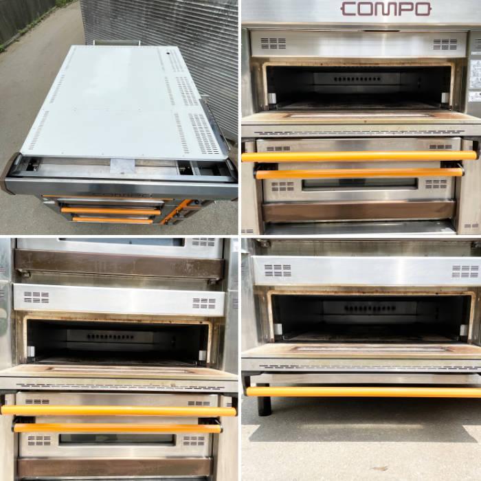 中古｜ガスコンポオーブン GTM-GGG-21 三幸機械 2022年 三段 スチーム