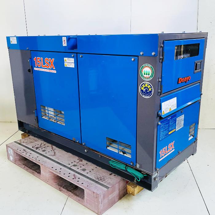 デンヨー 中古｜ディーゼルエンジン発電機 DCA-15LSX 2019年 超低騒音 