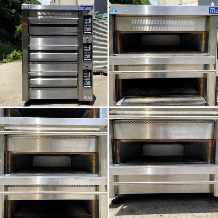 マルゼン（MARUZEN） 中古｜デッキオーブン 三段 プリンス PEB3-222B