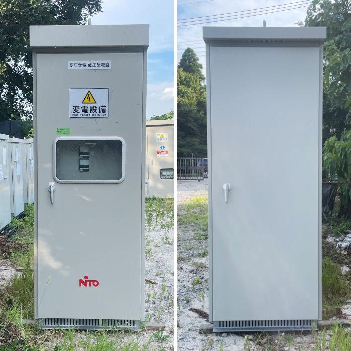 中古｜キュービクル式高圧受電設備 屋外用 PF・S 日東工業 2024年 1相2