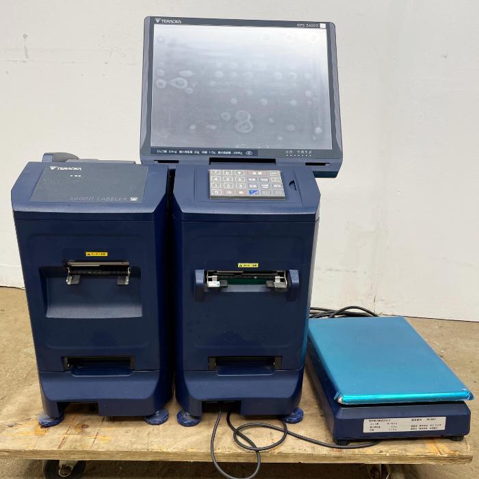 中古｜はかり付きラベルプリンター DPS-5600 寺岡精工 2020年 食品