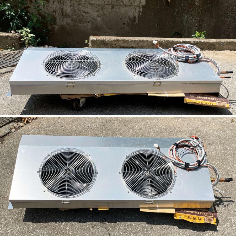 中古｜プレハブ冷蔵庫 1.5坪 外機HUS-11RA-UCI 内機HUS-15RB-EK