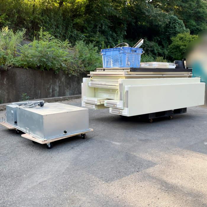 中古｜プレハブ冷凍庫 0.5坪 CS-N0550DP-D 大和冷機 2023年 業務用