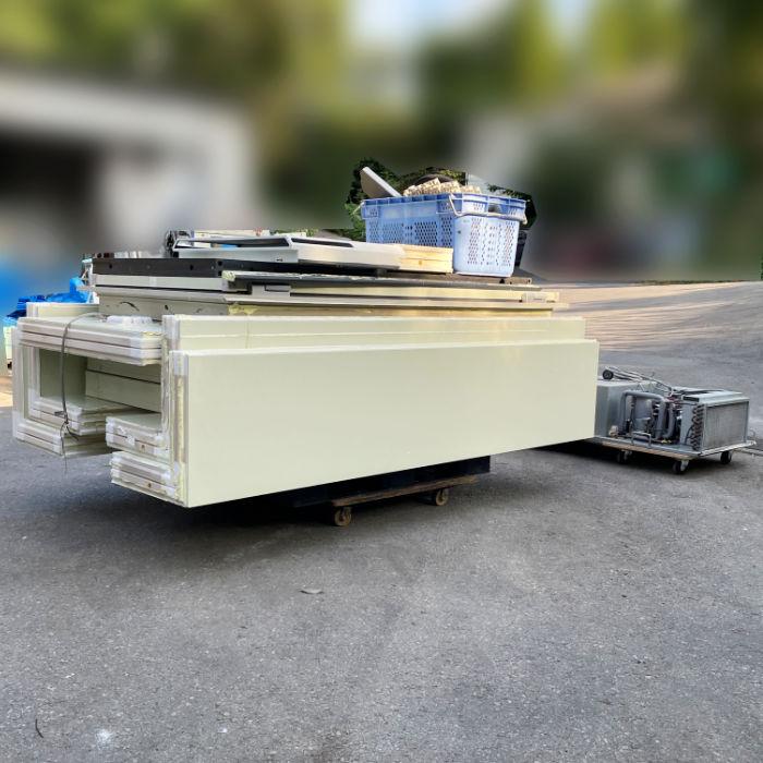 中古｜プレハブ冷凍庫 0.5坪 CS-N0550DP-D 大和冷機 2023年 業務用