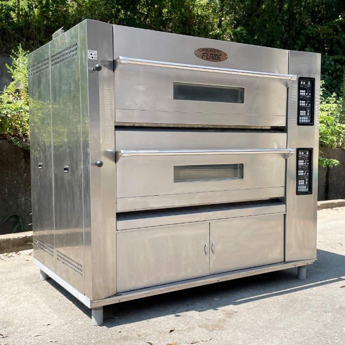 中古｜2段式電熱オーブン JEII-42YW-PP ワールド精機 2021年