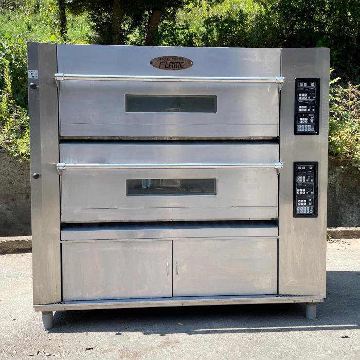 中古｜2段式電熱オーブン JEII-42YW-PP ワールド精機 2021年