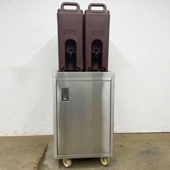 CAMBRO 中古｜ドリンクディスペンサー カート付 キャンブロ 保温飲み物