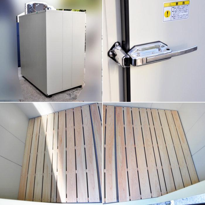 三菱電機（MITSUBISHI ELECTRIC） 中古｜プレハブ冷蔵庫 0.7坪 冷蔵