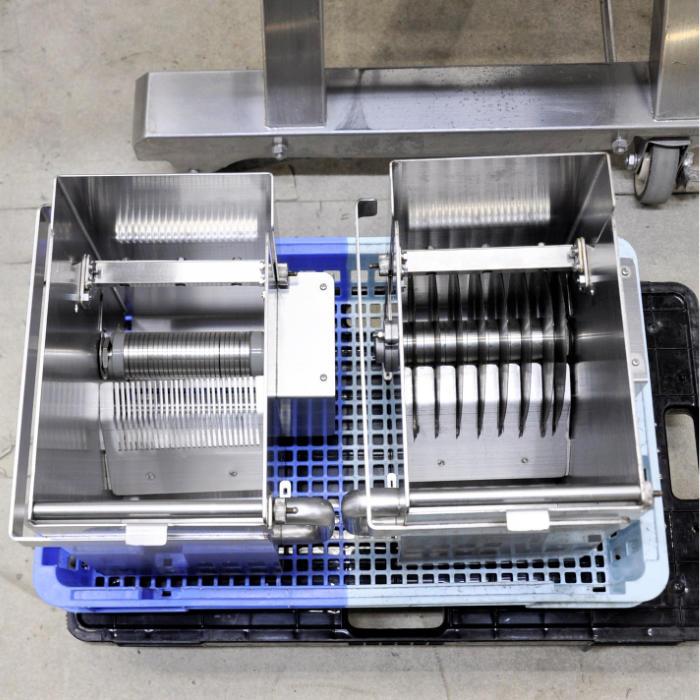 中古｜角切りスライサー YS-6510W 吉泉産業 2013年 200V 業務用 万能