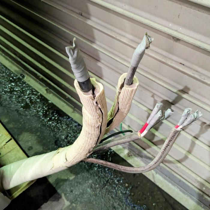 中古｜天カセエアコン ツイン 5馬力 FDCVP1405HA FDTZP715SA 三菱電機