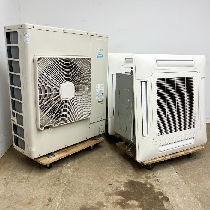 中古｜天カセエアコン 6馬力 内機2台 外機RAS-GP160RSH2 内機RCI 