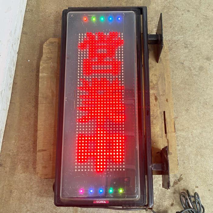 送料無料】電光看板 NS-RSD31W TBグループ 2018年 両面 LED看板 LED