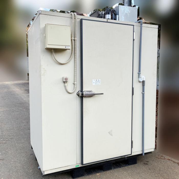 中古｜プレハブ冷蔵庫 0.7坪 AFL-RP08B 三菱電機 2022年 業務用 冷蔵 