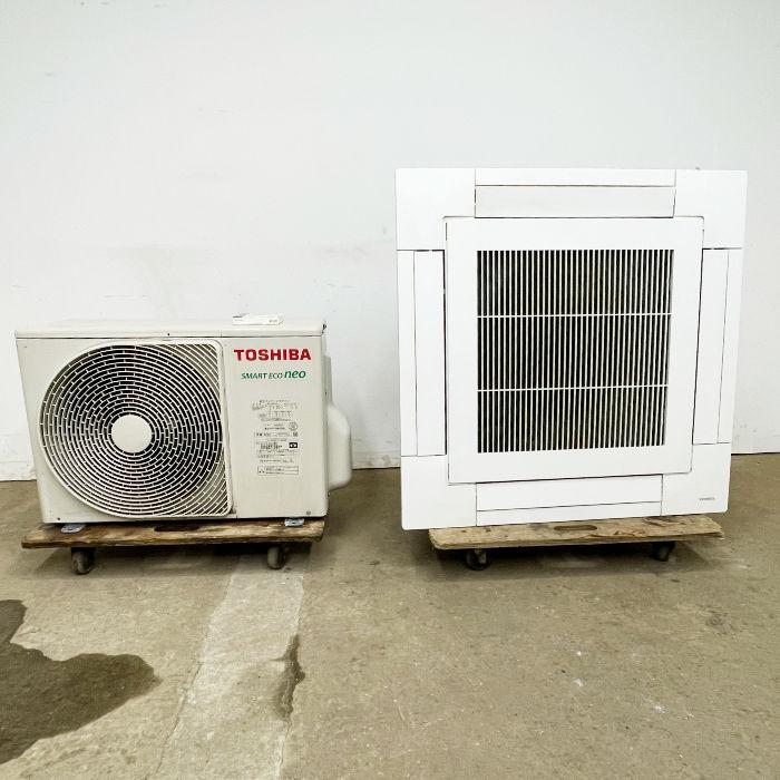 中古｜天カセエアコン 2.5馬力 業務用 ROA-RP631H AIU-RP633H 東芝