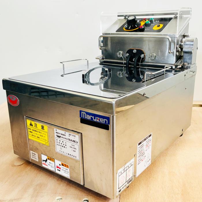 中古｜電気フライヤー MEF-5TAE マルゼン 2024年 卓上 一槽 ｜動産王
