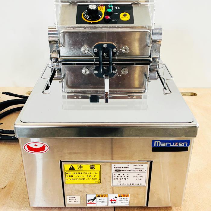 中古｜電気フライヤー MEF-5TAE マルゼン 2024年 卓上 一槽 ｜動産王