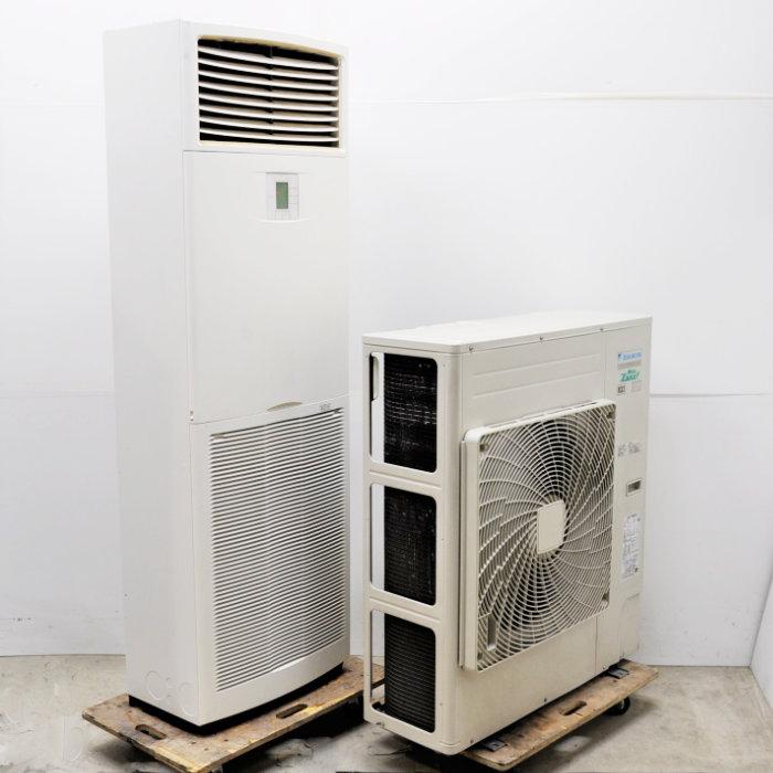 DAIKIN RZRP63BYT エアコン本体　室外機 中古｜床置き形エアコン 6馬力 室内機FVP160FB 室外機RZRP160BY