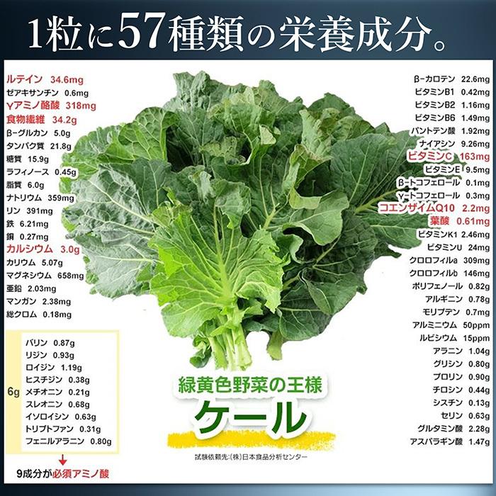 青汁 国産 有機 オーガニック 粒  ゼオライト 遠赤青汁V1 DX 1250粒 (詰替) 5個セット1個サービスの画像