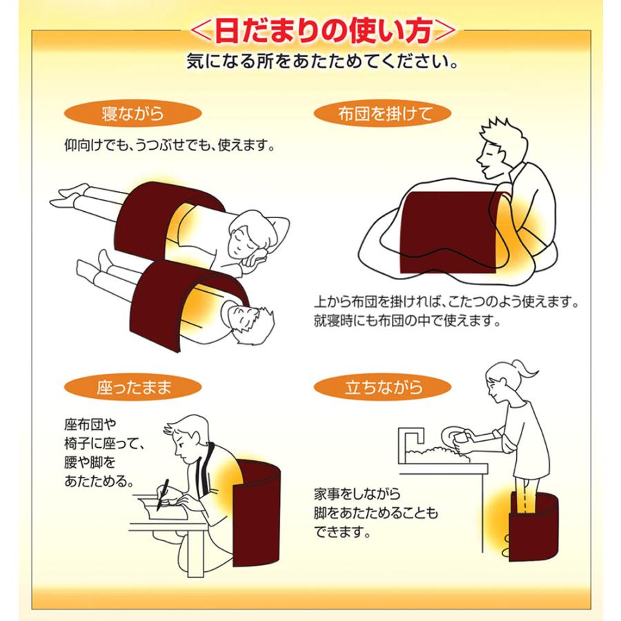 遠赤外線 ヒーター 遠赤外線ヒーター 健康器具 暖房器具 治療器 家庭用 遠赤外線ボディーヒーター 日だまり｜ensekiou｜03