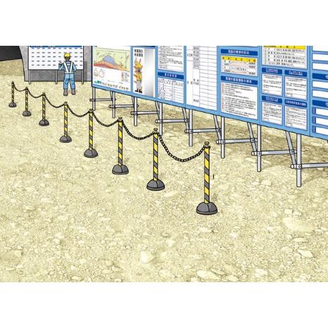 トラロープ 9φ・12φ×100m工事現場・構内等用標示用ロープ | ブランド登録なし | 02