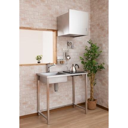 ｷｯﾁﾝ ﾏｲｾｯﾄ 流し台W1200 1口IHコンロ開口あり