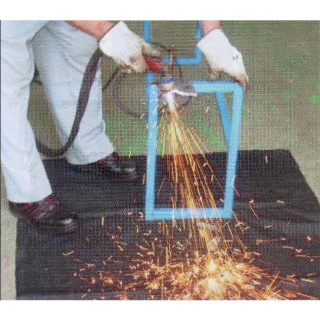 溶接火花防止養生シート厚み1 8mm 幅1m 30m巻 炭化繊維製 カーボンブラック黒スパ君sp Cノンアスベスト 法人様限定 Sp C 遠信業務資材苑 通販 Yahoo ショッピング