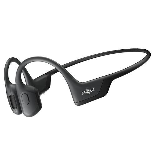 Shokz OpenRun Pro - Black ワイヤレス骨伝導イヤホン ブラック SKZ-EP 