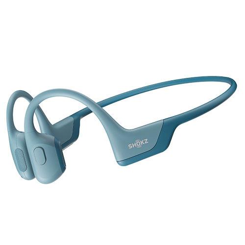 Shokz OpenRun Pro - Blue ワイヤレス骨伝導イヤホン ブルー SKZ-EP 