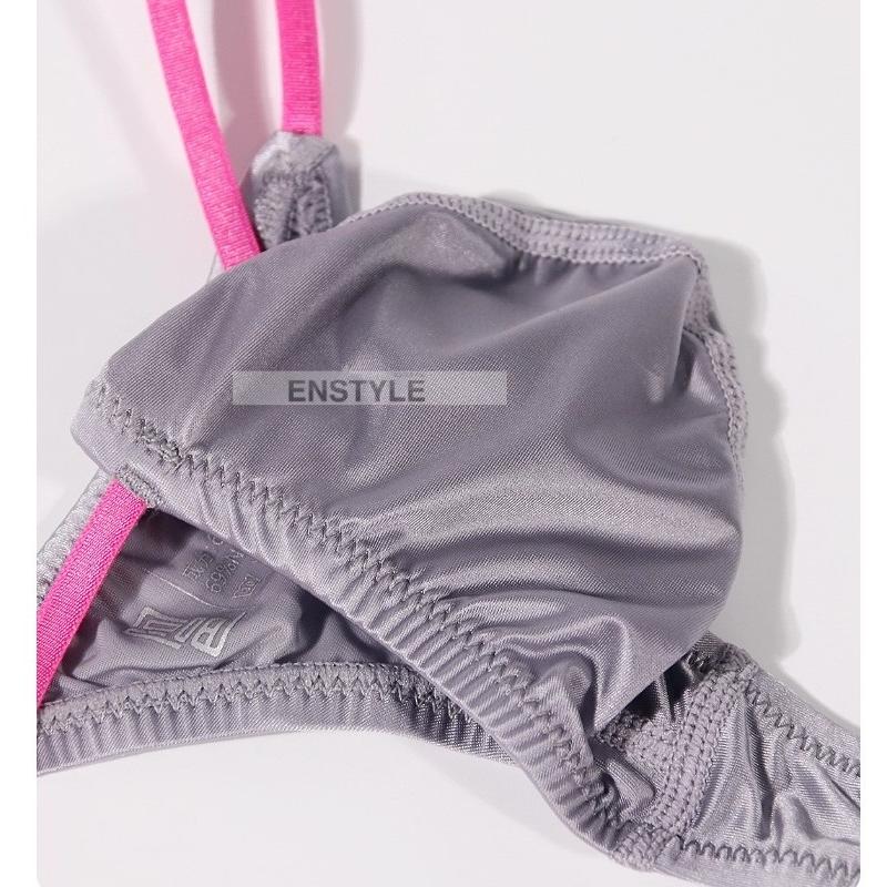 メンズTバックフロントアピール モッコリ 水着素材 メンズ下着 セクシー enstyle エンスタイル ay709dk | ブランド登録なし | 19