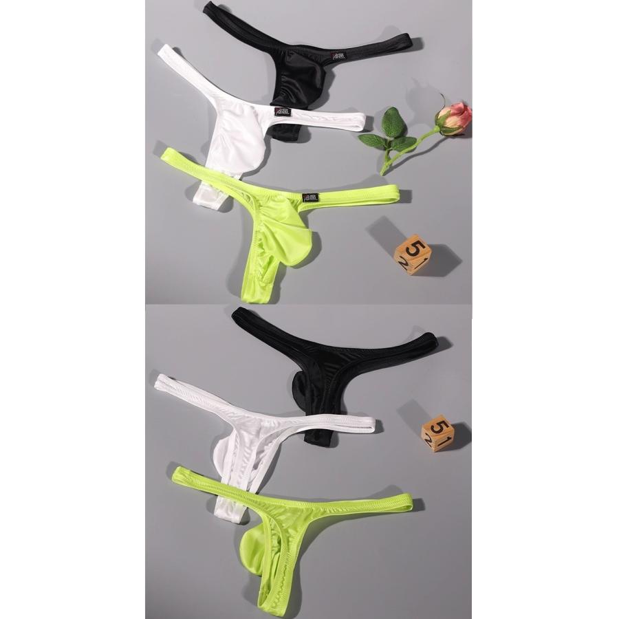 メンズTバック フロントもっこり ハーフシーム 水着素材 メンズ下着 セクシー インナー enstyle エンスタイル ay747dk | ブランド登録なし | 10