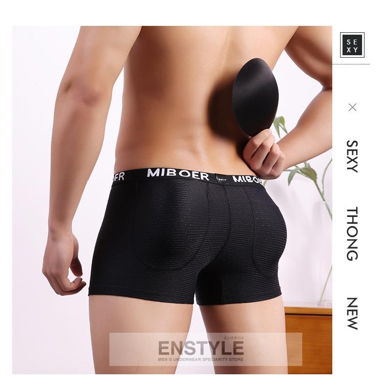 骨盤・ヒップアップ ショーツ パッド入り メンズボクサー ヒップパッド ショーツ 補正下着 メッシュ インナー 美尻 d85 | ブランド登録なし | 21