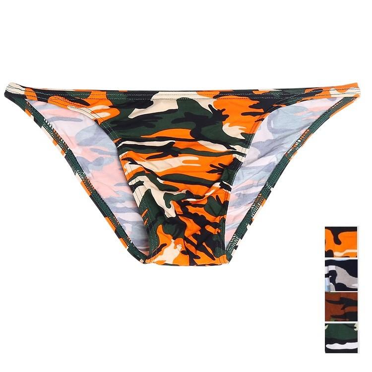 ビキニ メンズ モダール素材 配色 迷彩柄 メンズインナー 男性下着 エンスタイル Uz Uz エンスタイル 通販 Yahoo ショッピング