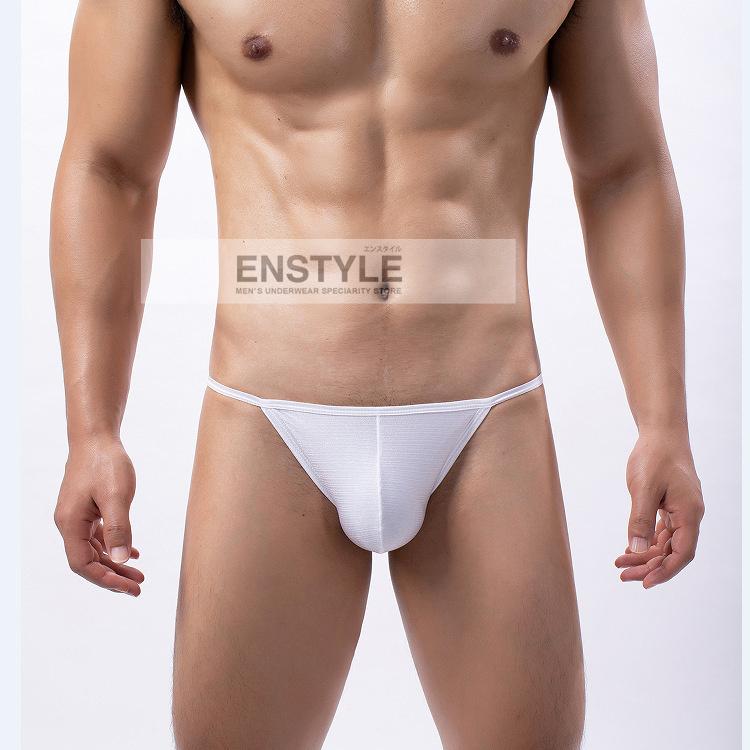 メンズビキニ 無地 キラキラ生地 ハイカット フルバック メンズインナー 男性下着 enstyle エンスタイル vs080 | ブランド登録なし | 08