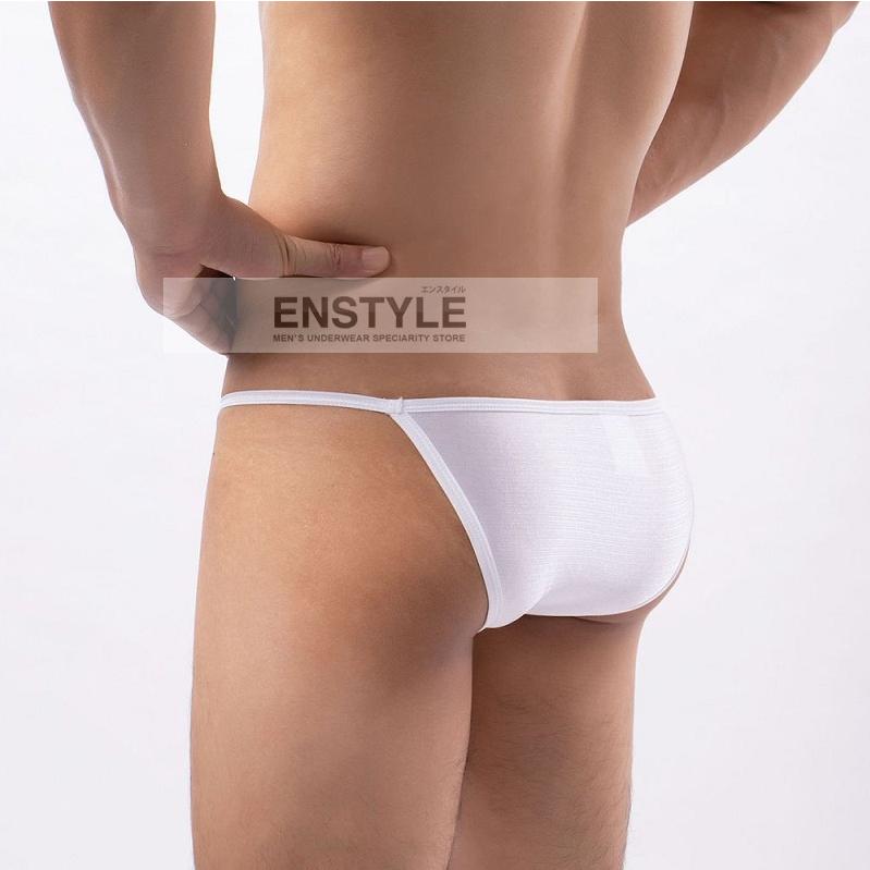 メンズビキニ 無地 キラキラ生地 ハイカット フルバック メンズインナー 男性下着 enstyle エンスタイル vs080 | ブランド登録なし | 10